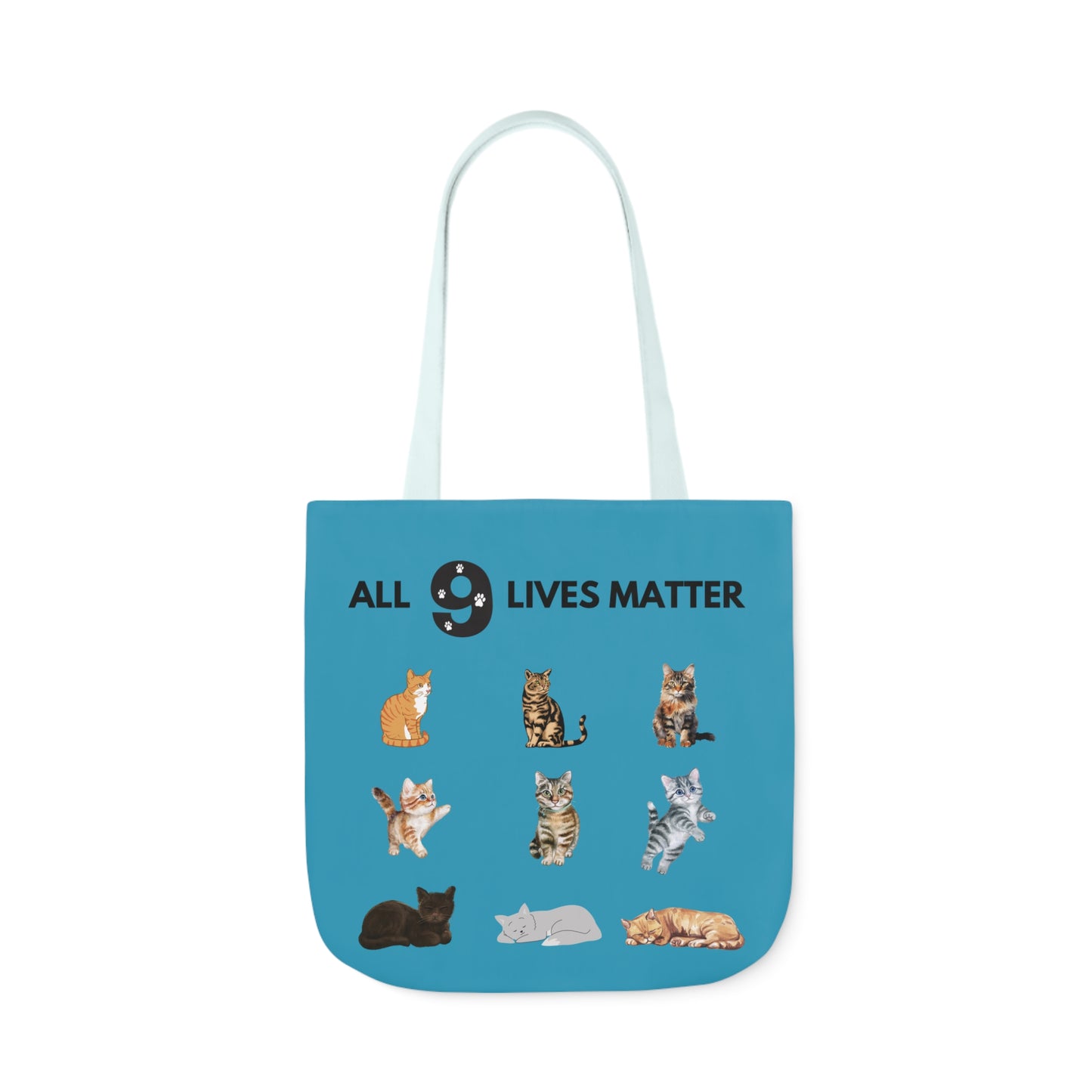 Cat Canvas Tote Bag