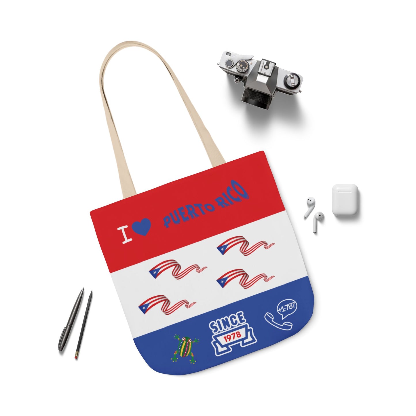 Puerto Rico Canvas Tote Bag