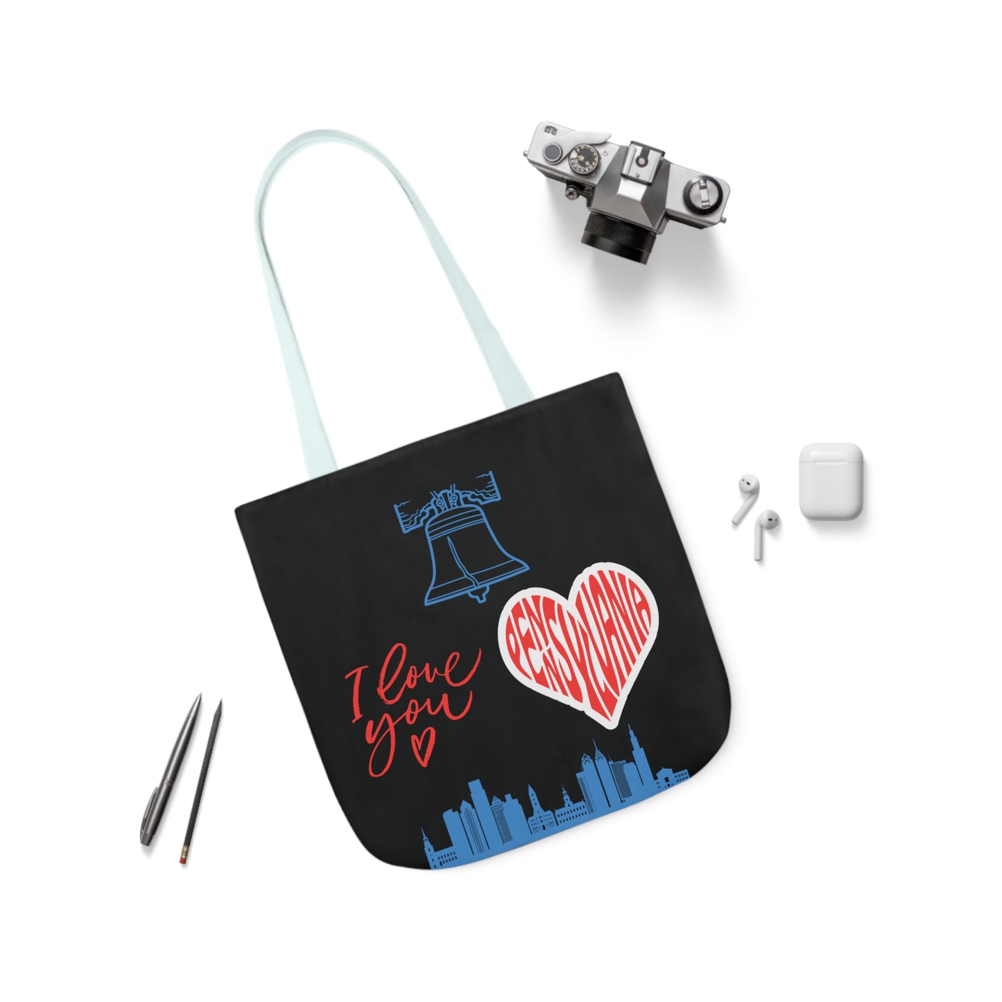 Canvas Tote Bag - Pennsylvania Design