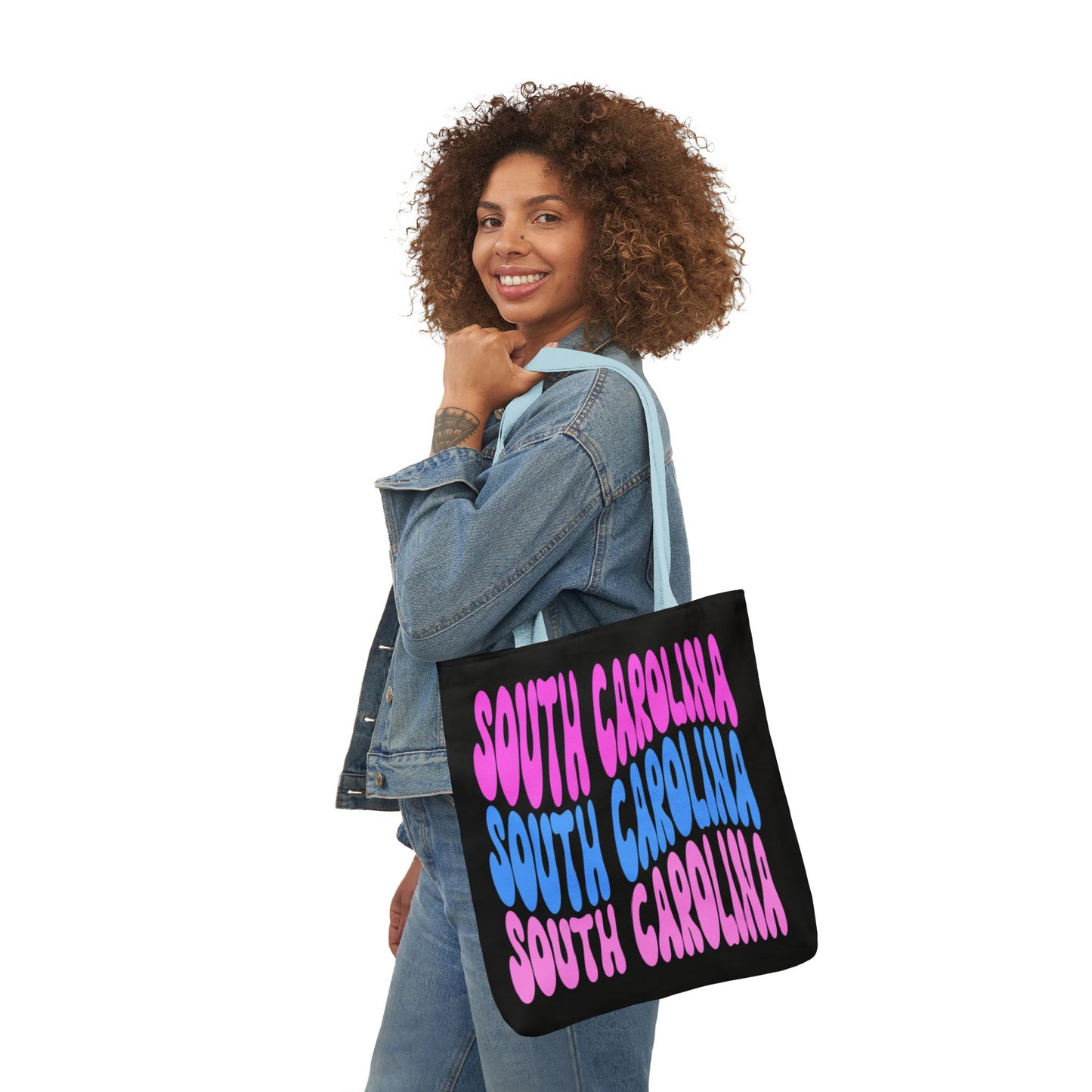 Canvas Tote Bag, South Carolina Theme