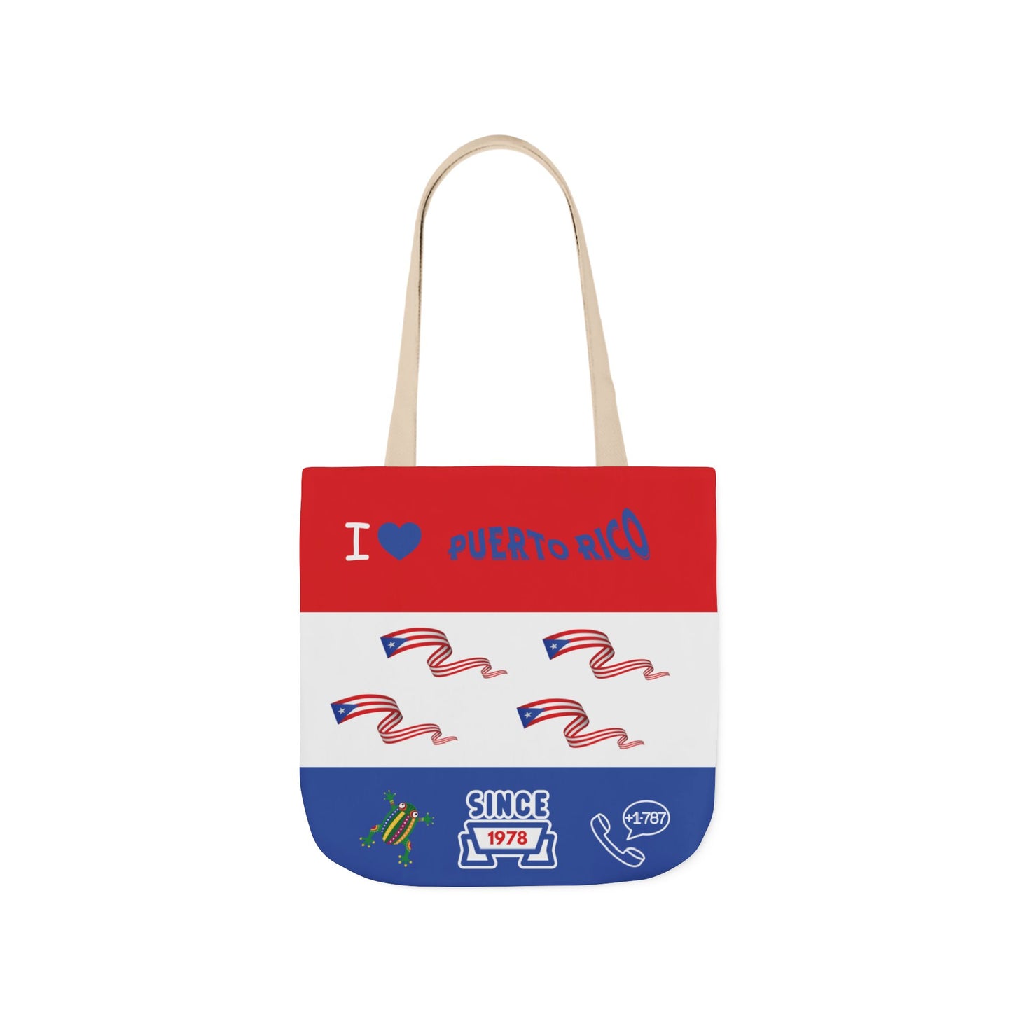 Puerto Rico Canvas Tote Bag
