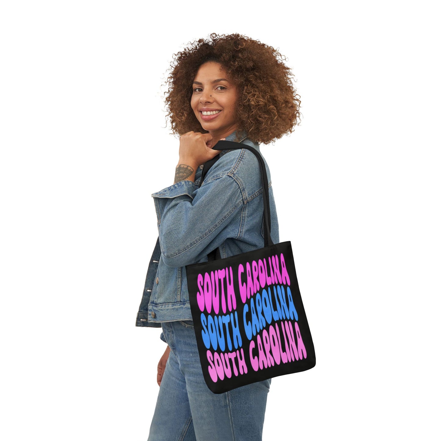 Canvas Tote Bag, South Carolina Theme