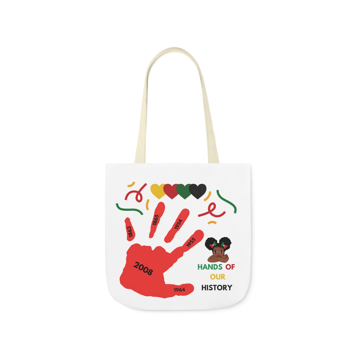 Black History Canvas Tote Bag