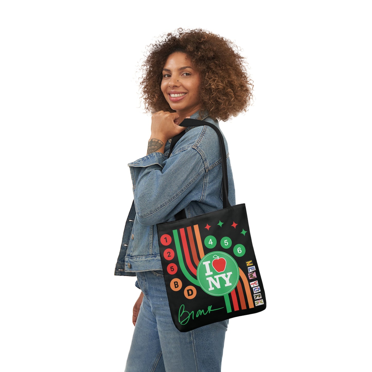 Canvas Tote Bag, 5-Color Straps