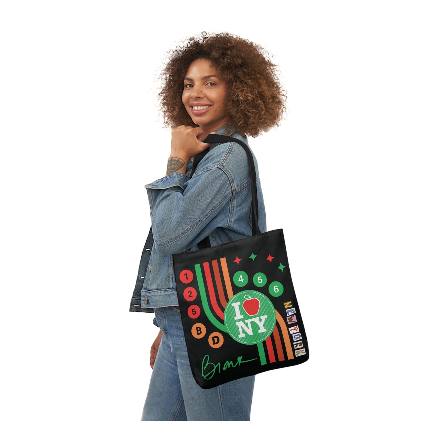 Canvas Tote Bag, 5-Color Straps