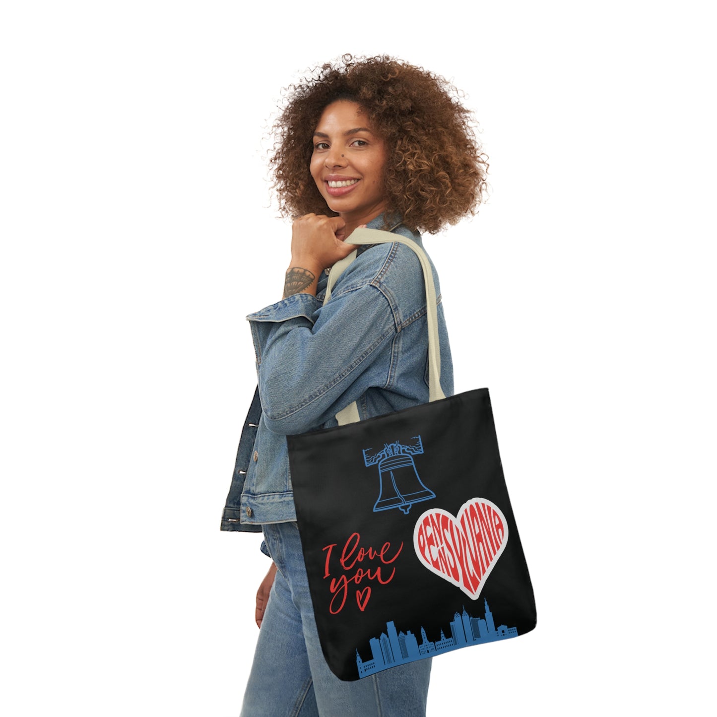 Canvas Tote Bag - Pennsylvania Design