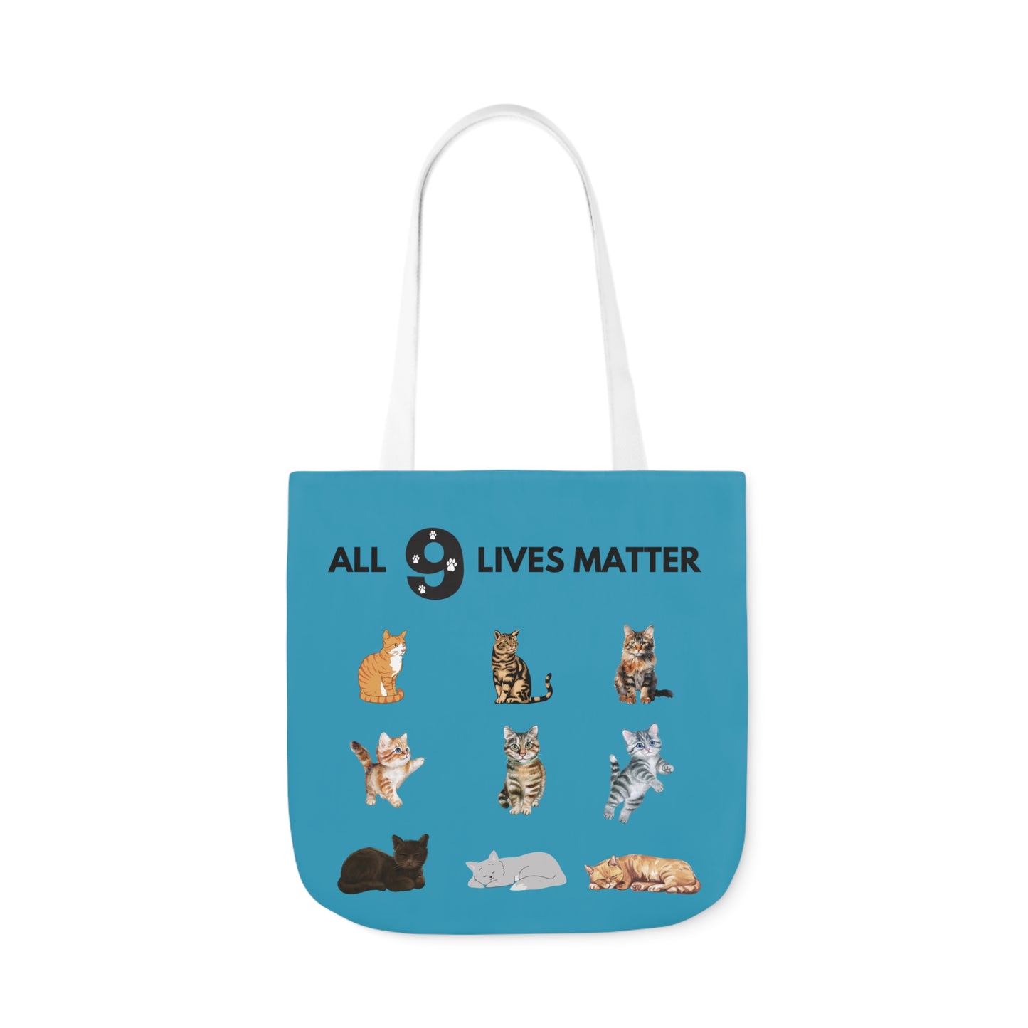 Cat Canvas Tote Bag