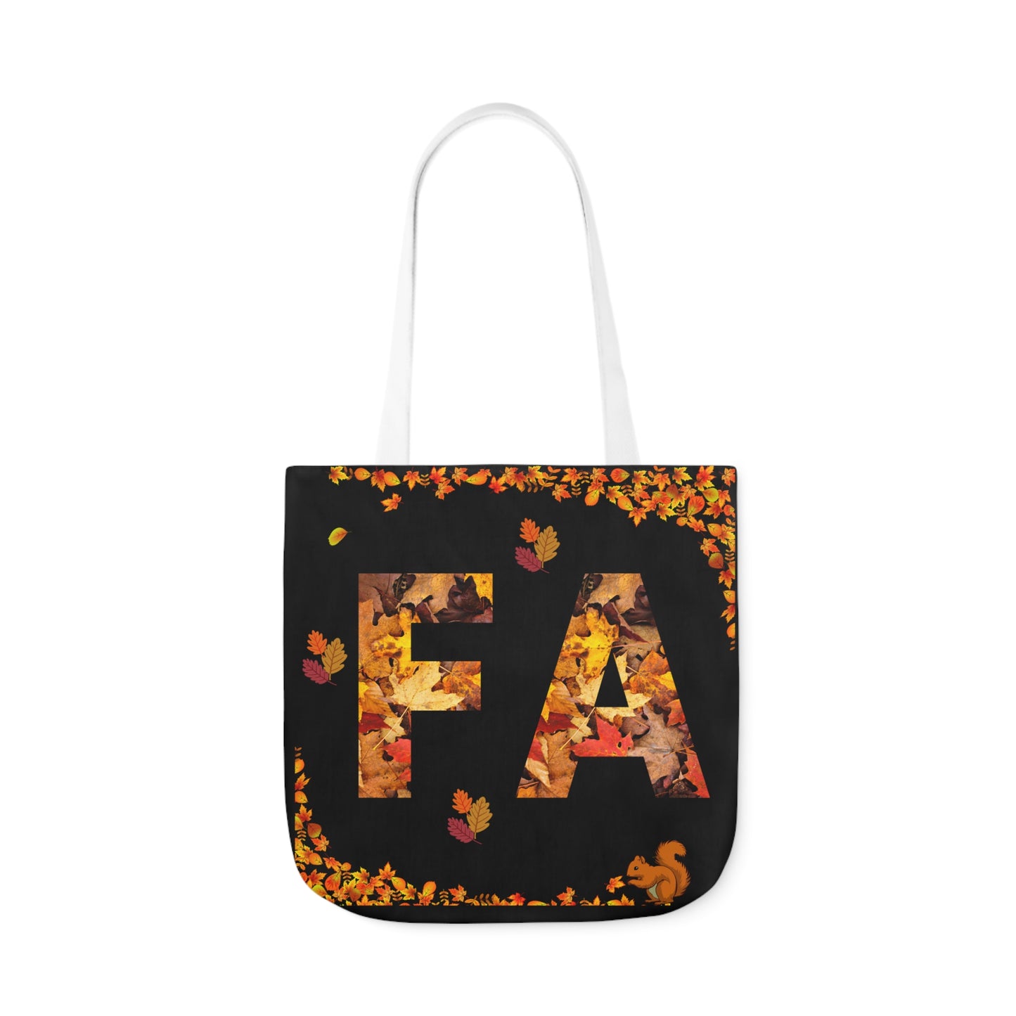 Fall Canvas Tote Bag, 5-Color Straps