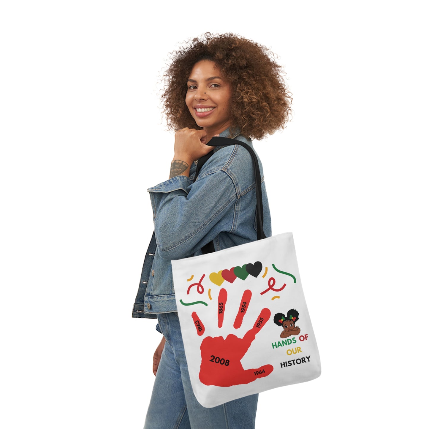 Black History Canvas Tote Bag