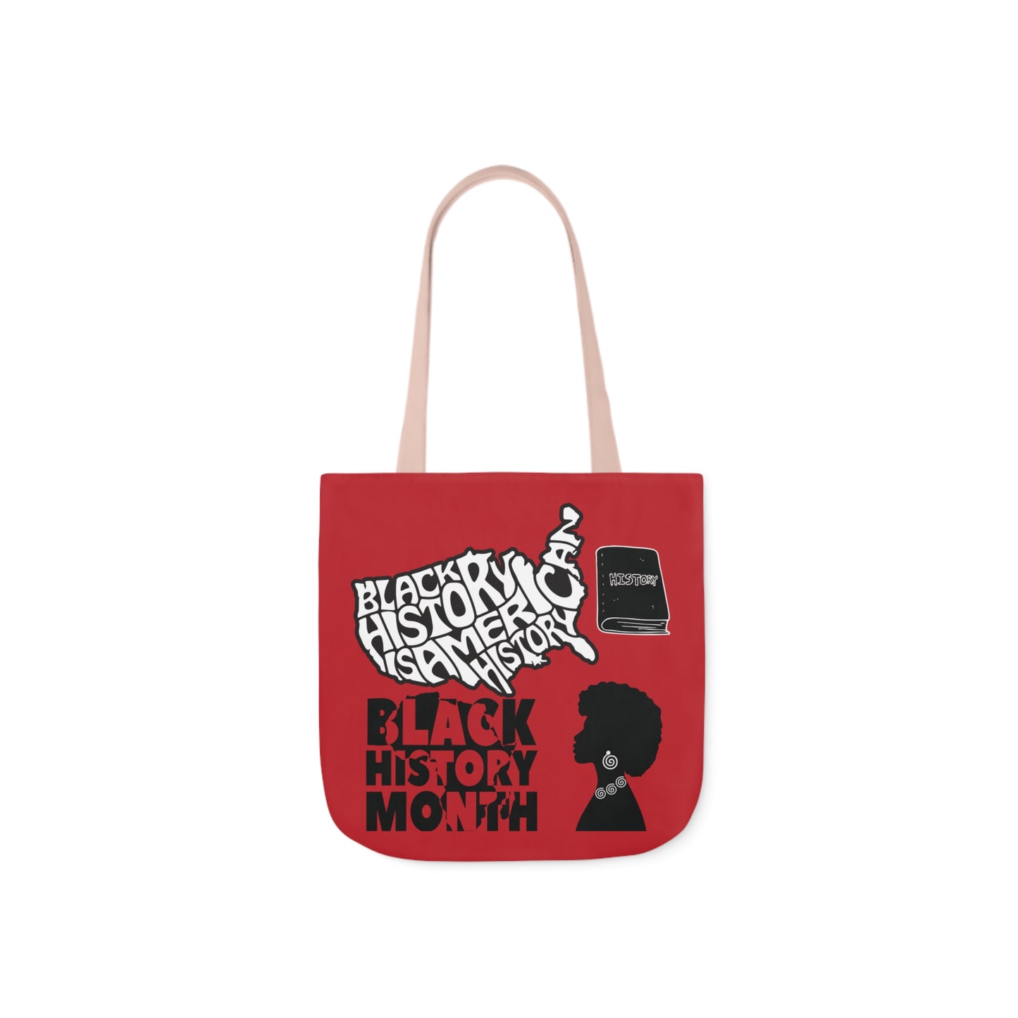 Red Black History Tote Bag