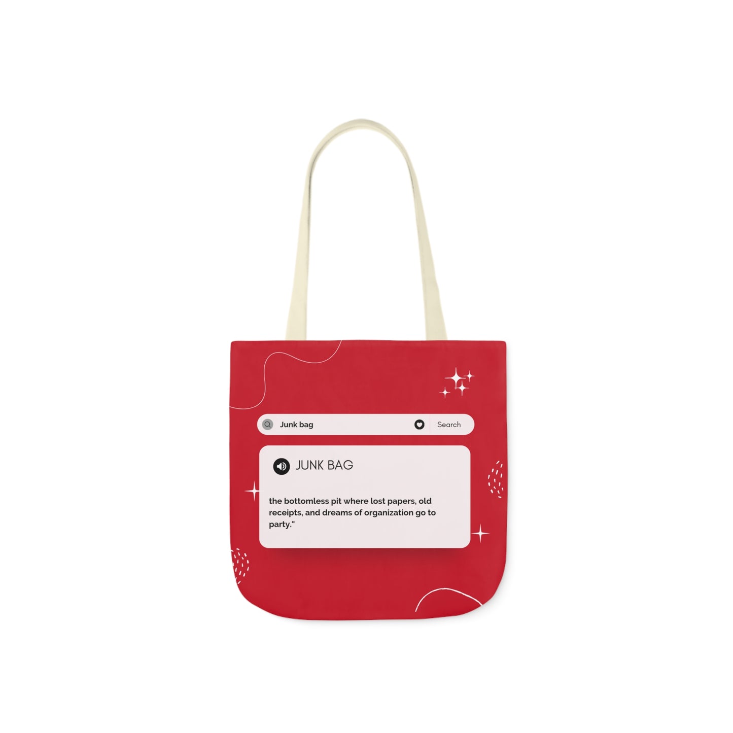 Canvas Tote Bag, 5-Color Straps