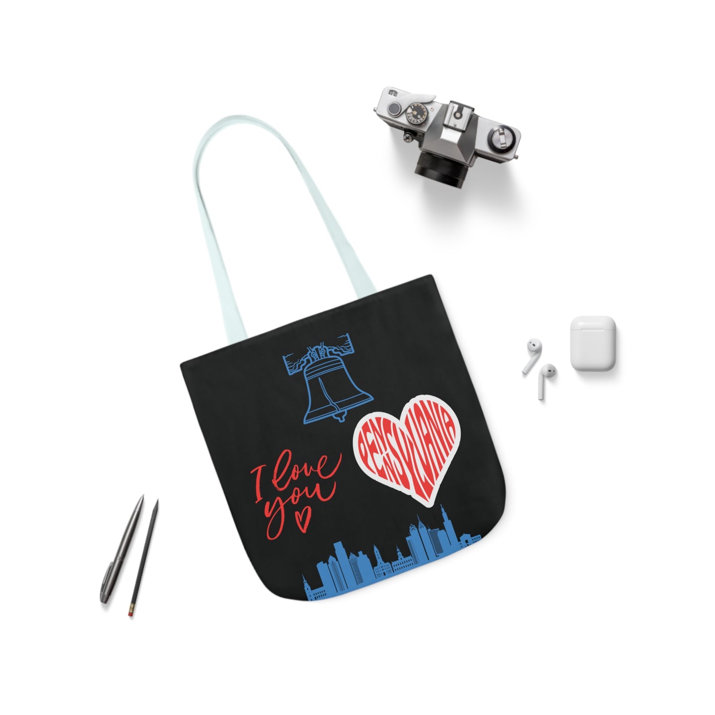 Canvas Tote Bag - Pennsylvania Design