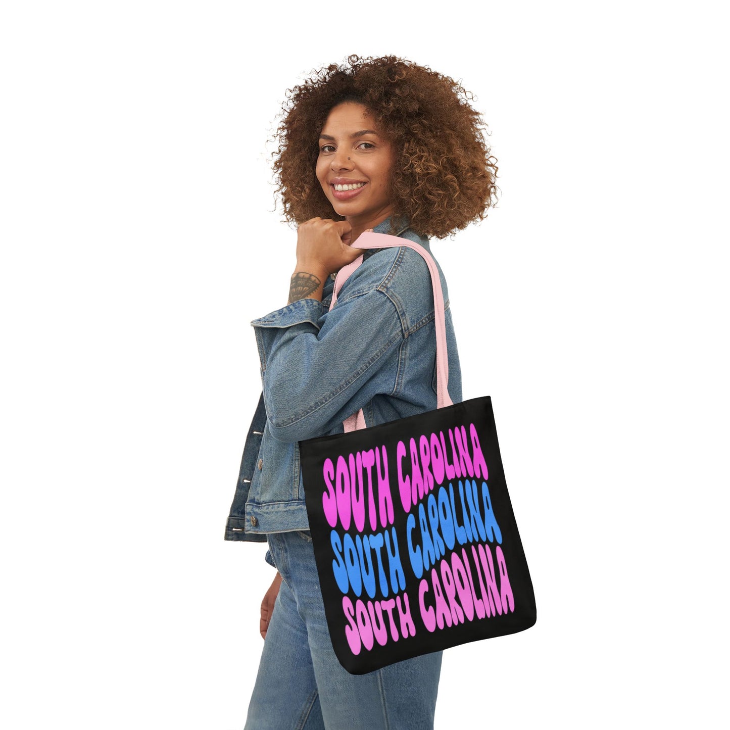 Canvas Tote Bag, South Carolina Theme