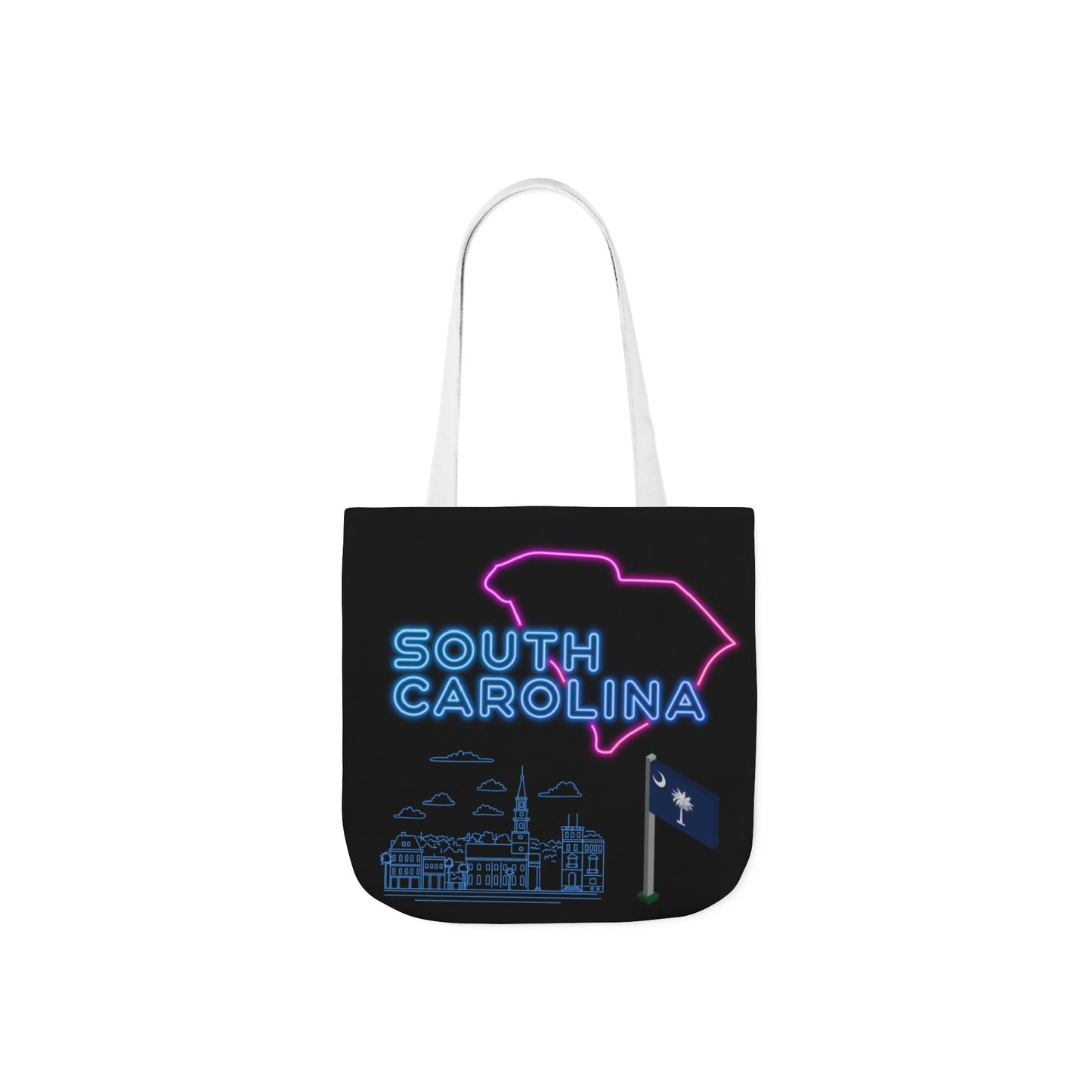 Canvas Tote Bag, South Carolina Theme
