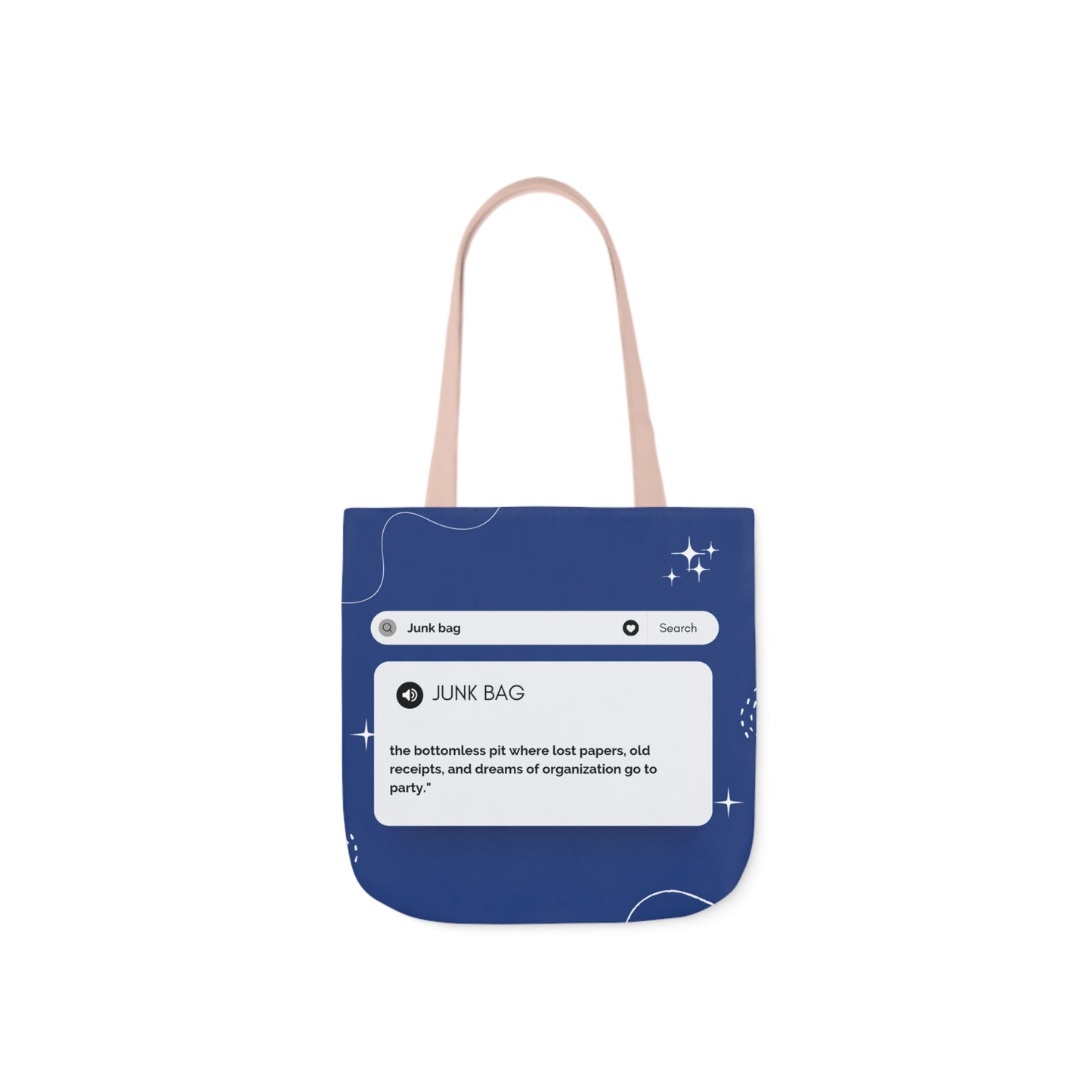 Canvas Tote Bag, 5-Color Straps