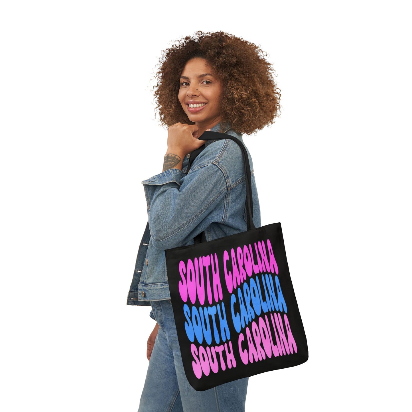 Canvas Tote Bag, South Carolina Theme