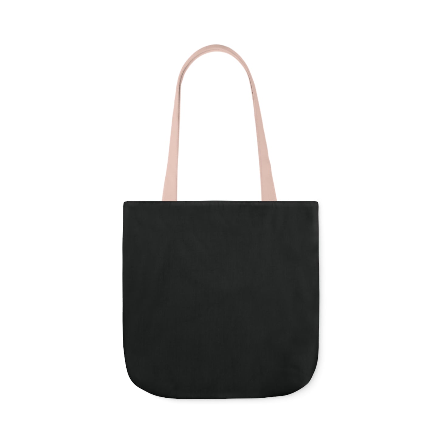 Black Canvas Tote Bag, Breast Cancer Awareness