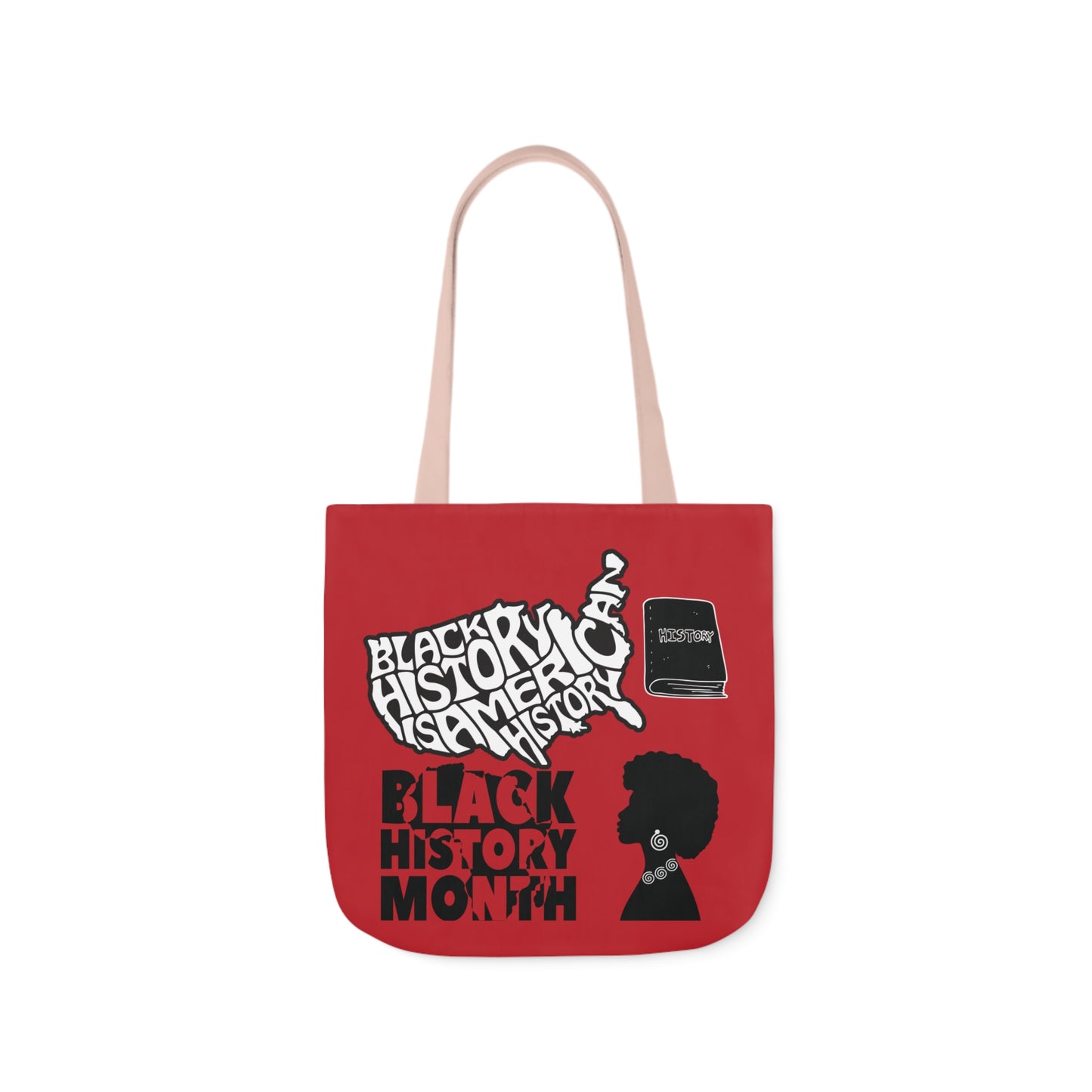 Red Black History Tote Bag