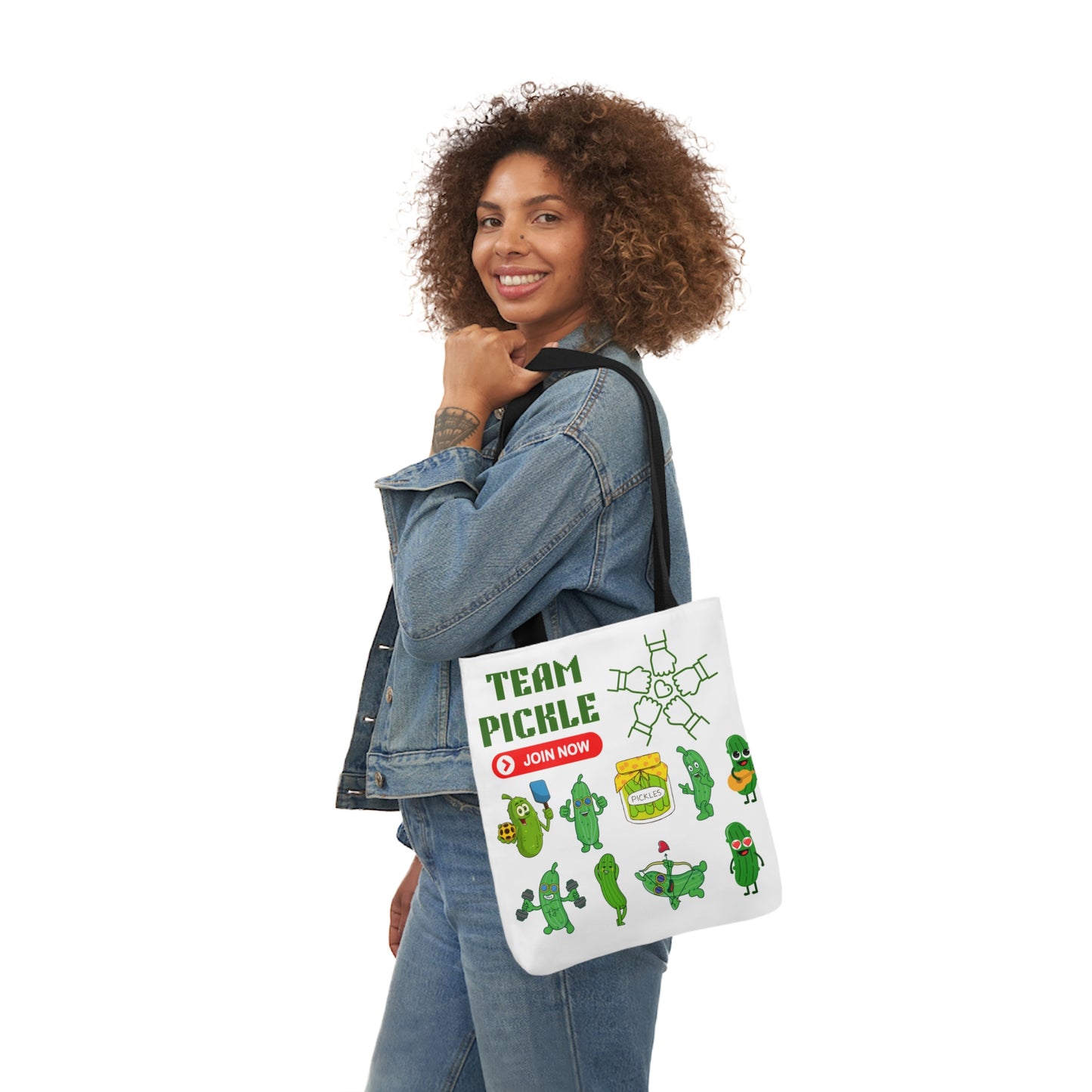 Turtle Canvas Tote Bag, 5-Color Straps