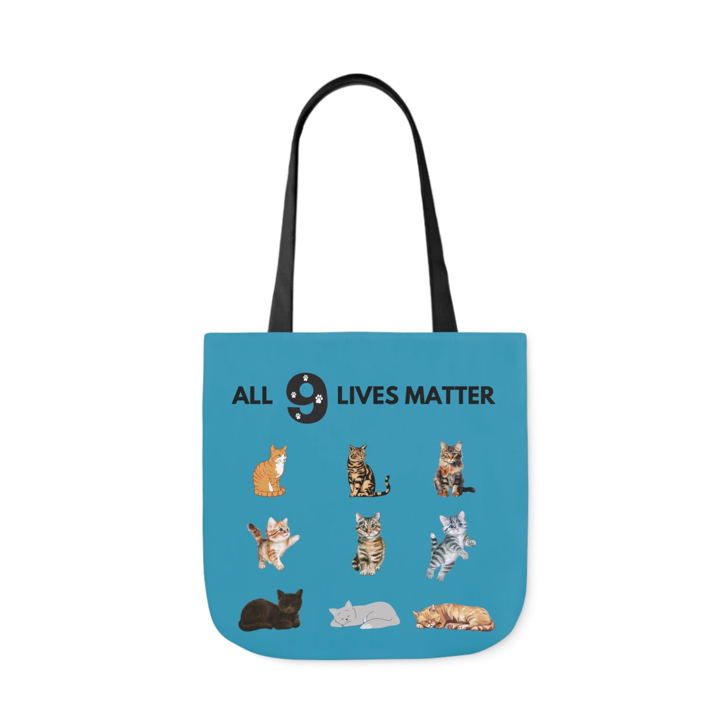 Cat Canvas Tote Bag