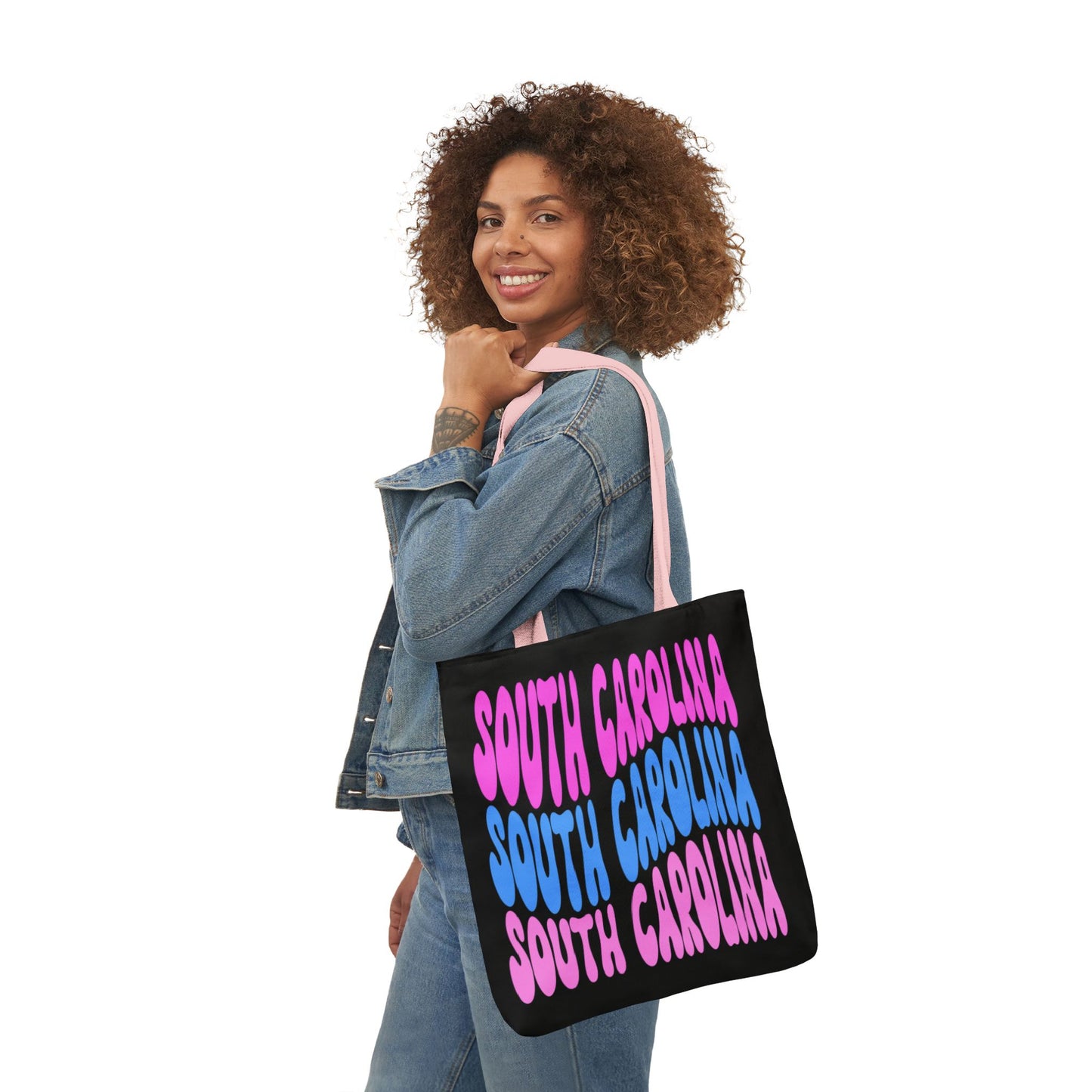 Canvas Tote Bag, South Carolina Theme