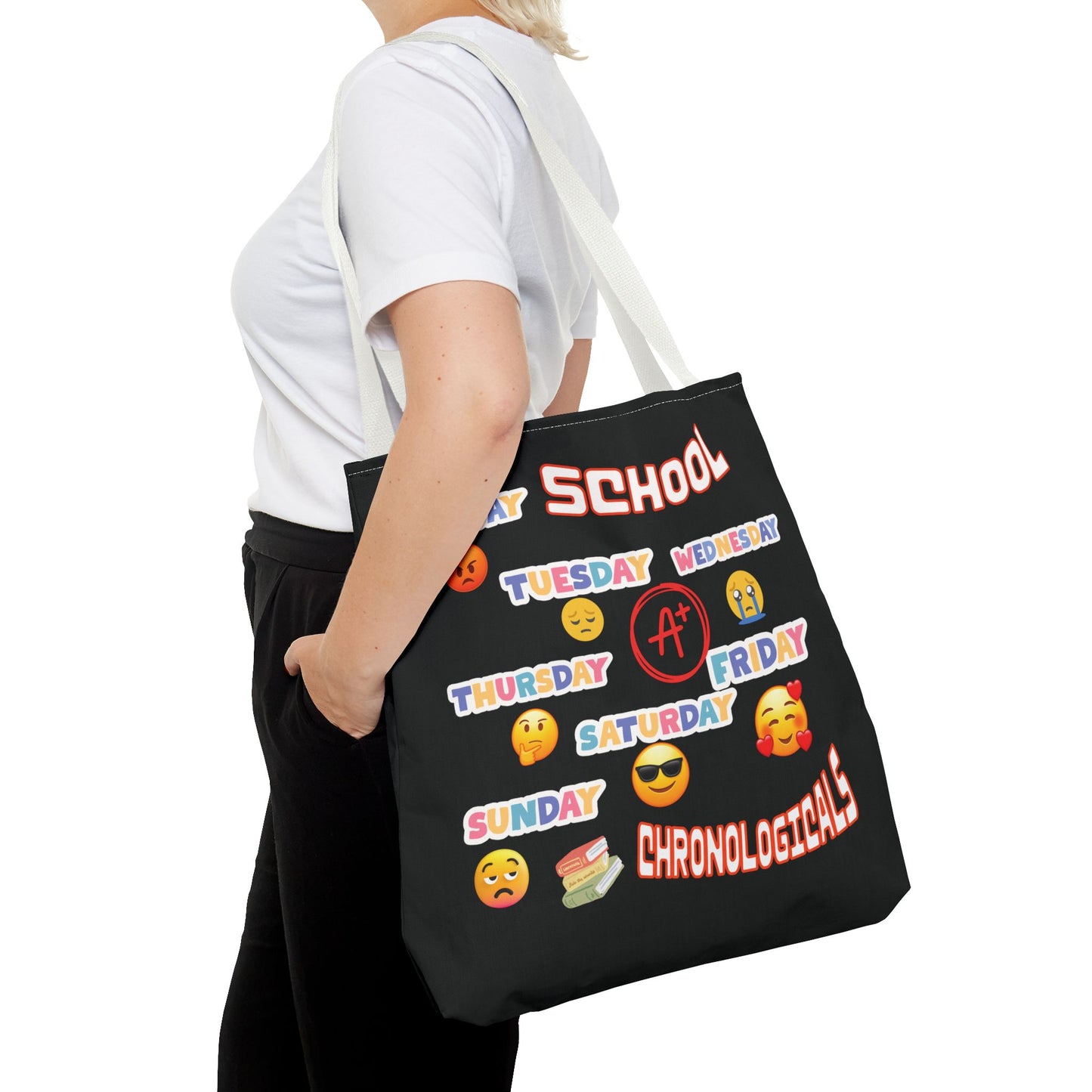 School Tote Bag (AOP)