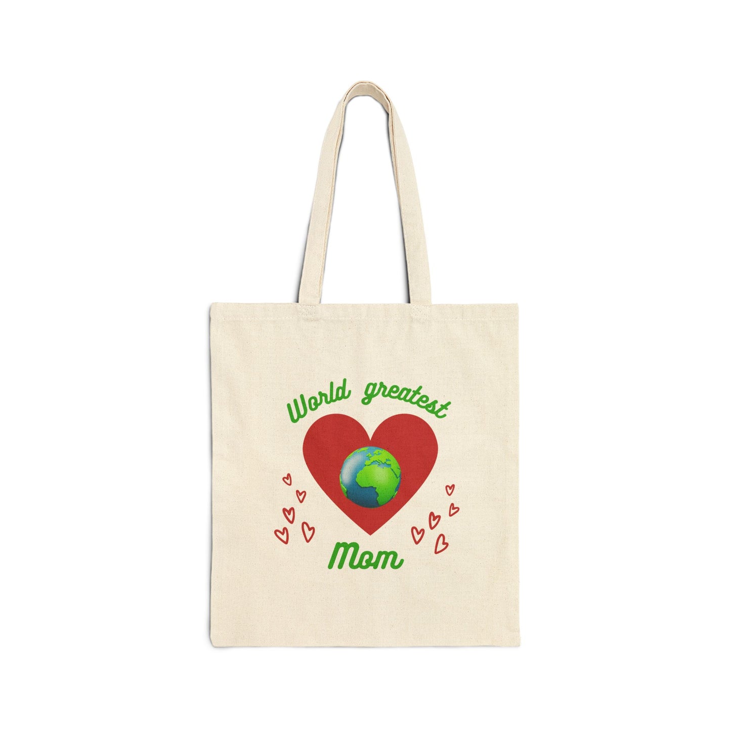 Mom Cotton Canvas Tote Bag