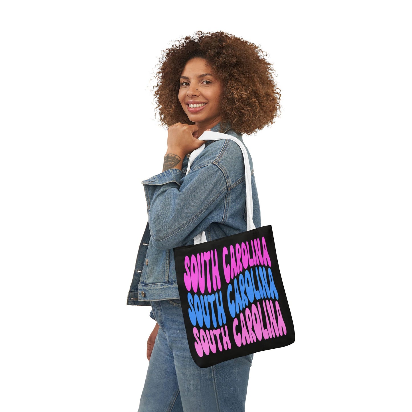 Canvas Tote Bag, South Carolina Theme