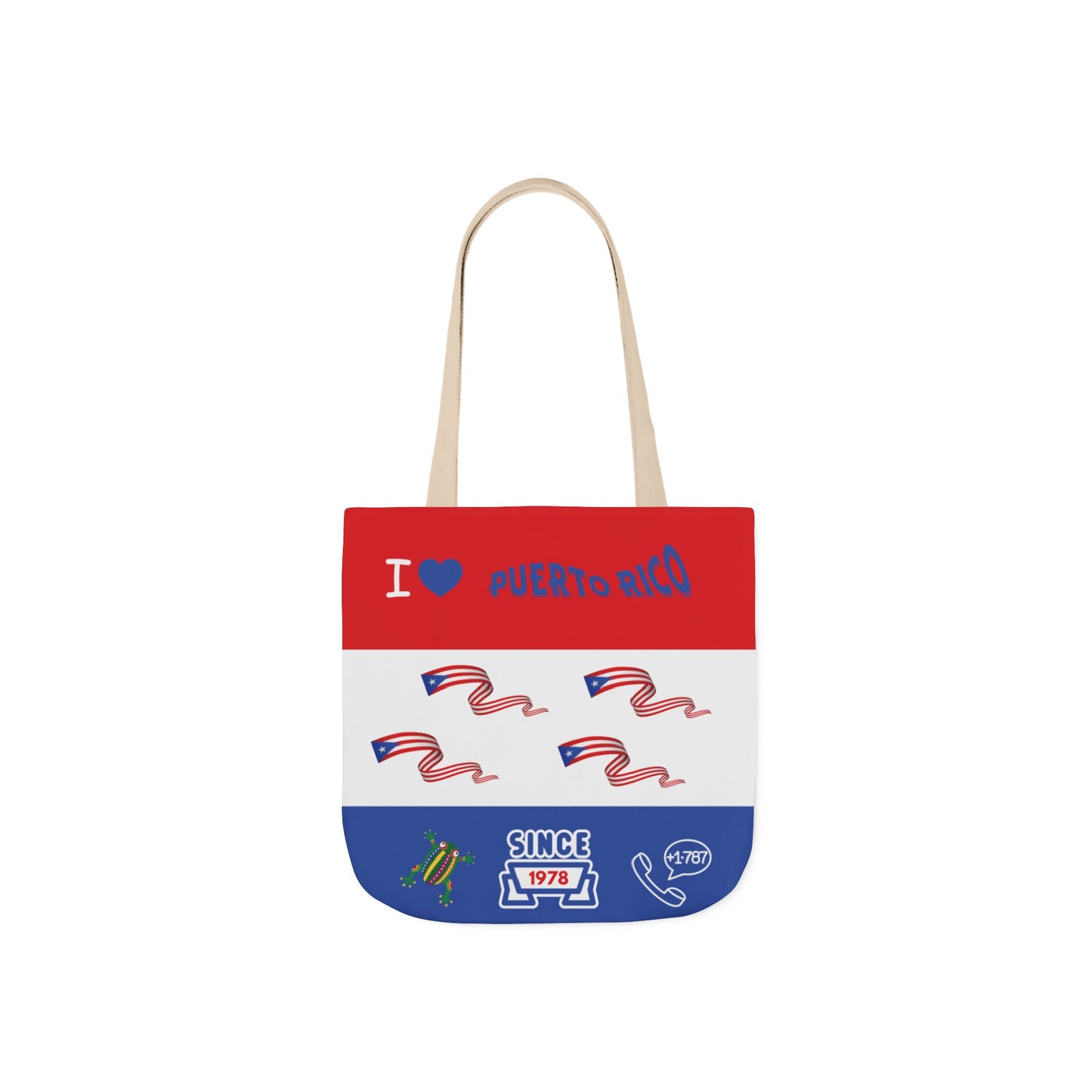 Puerto Rico Canvas Tote Bag