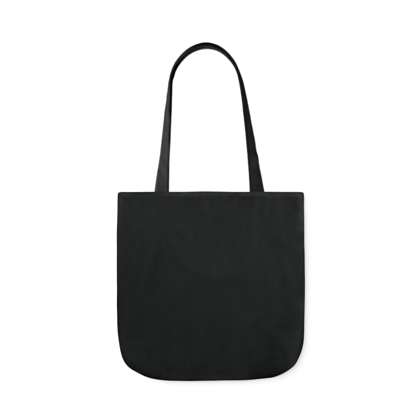 Black Canvas Tote Bag, Breast Cancer Awareness