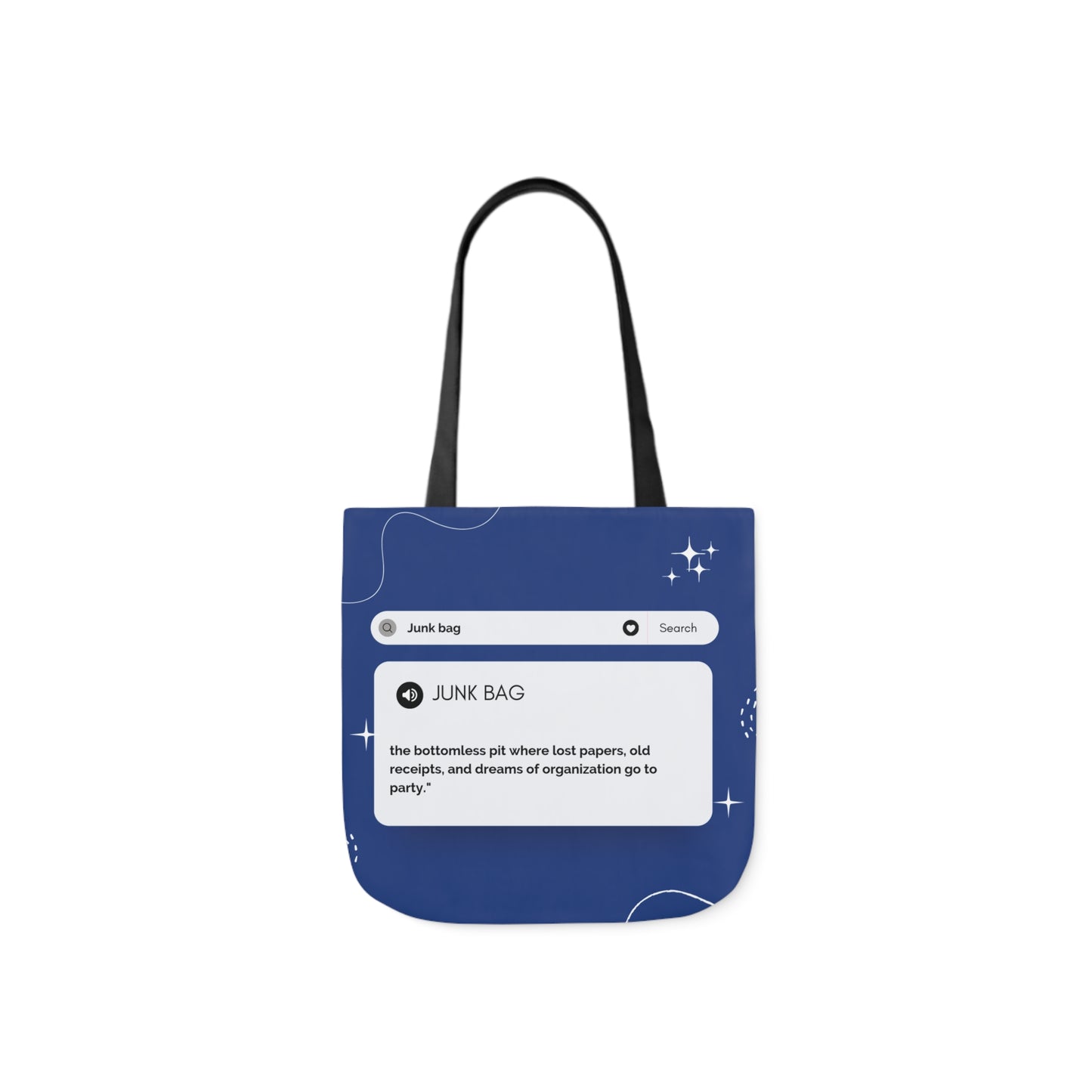 Canvas Tote Bag, 5-Color Straps