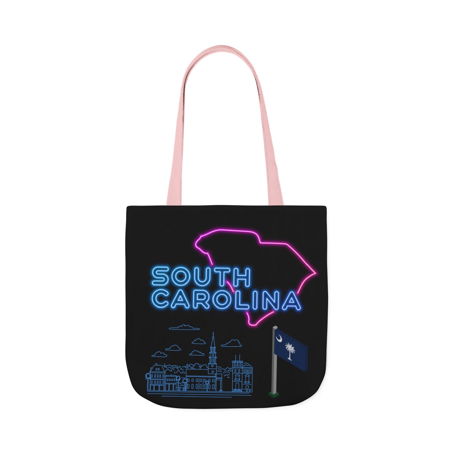 Canvas Tote Bag, South Carolina Theme