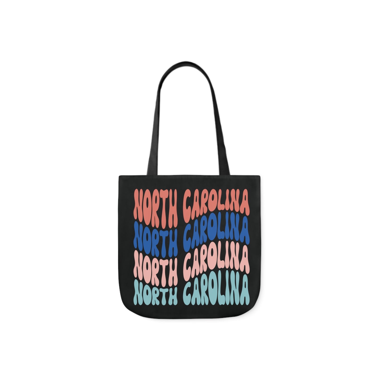 Canvas Tote Bag, North Carolina Black