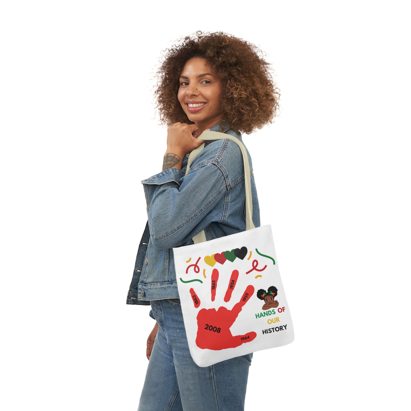 Black History Canvas Tote Bag