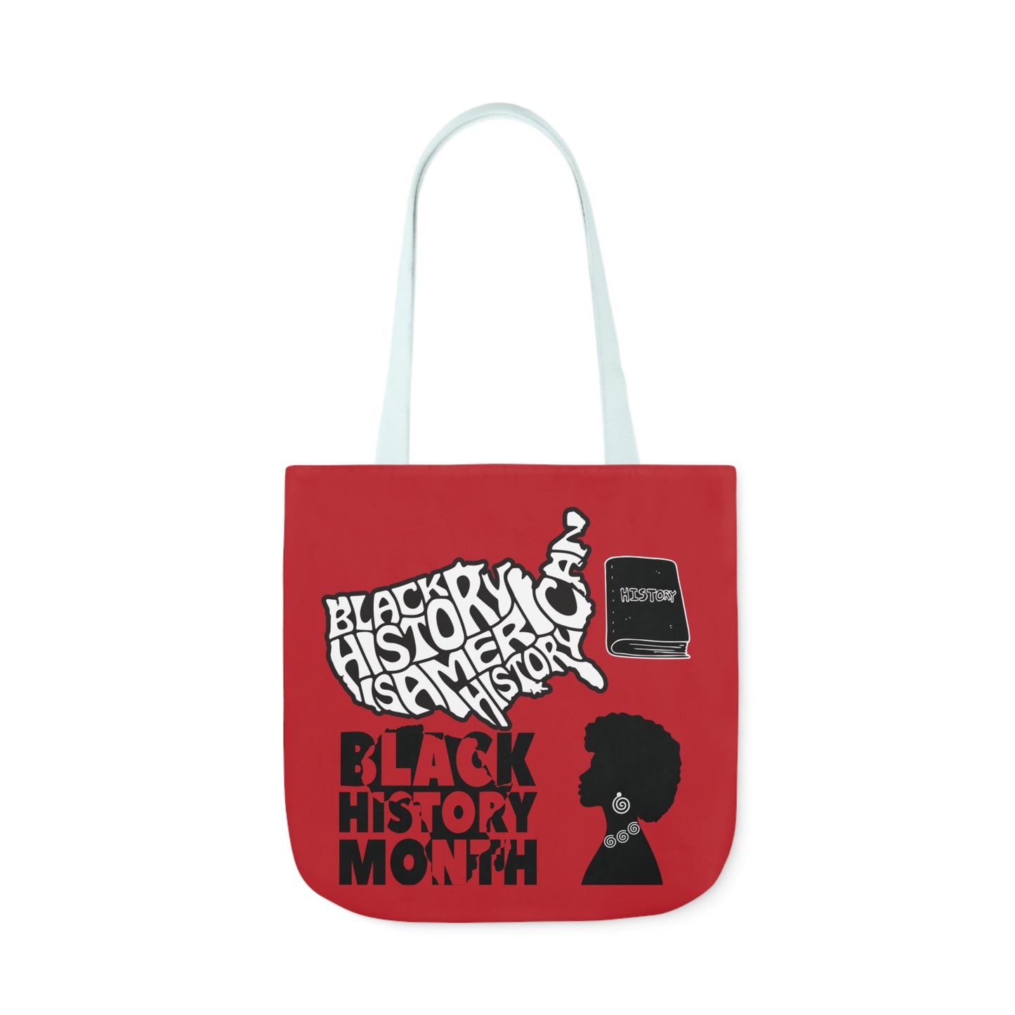 Red Black History Tote Bag