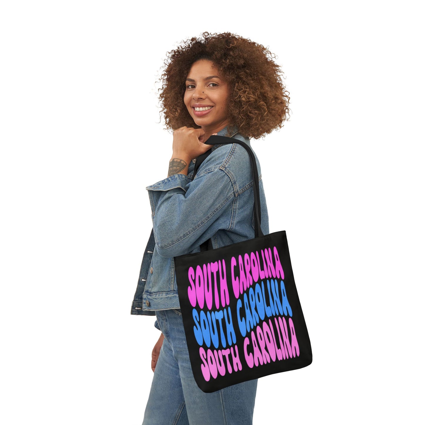 Canvas Tote Bag, South Carolina Theme