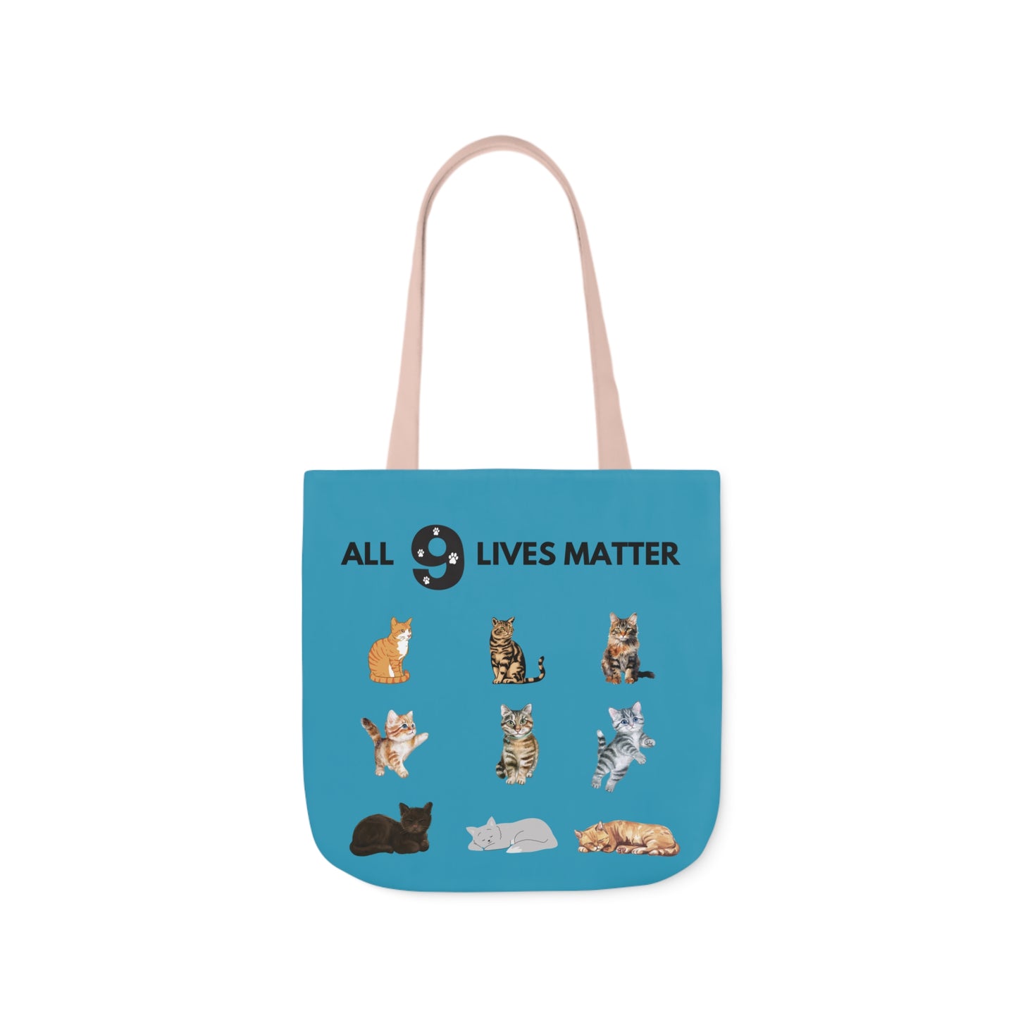 Cat Canvas Tote Bag