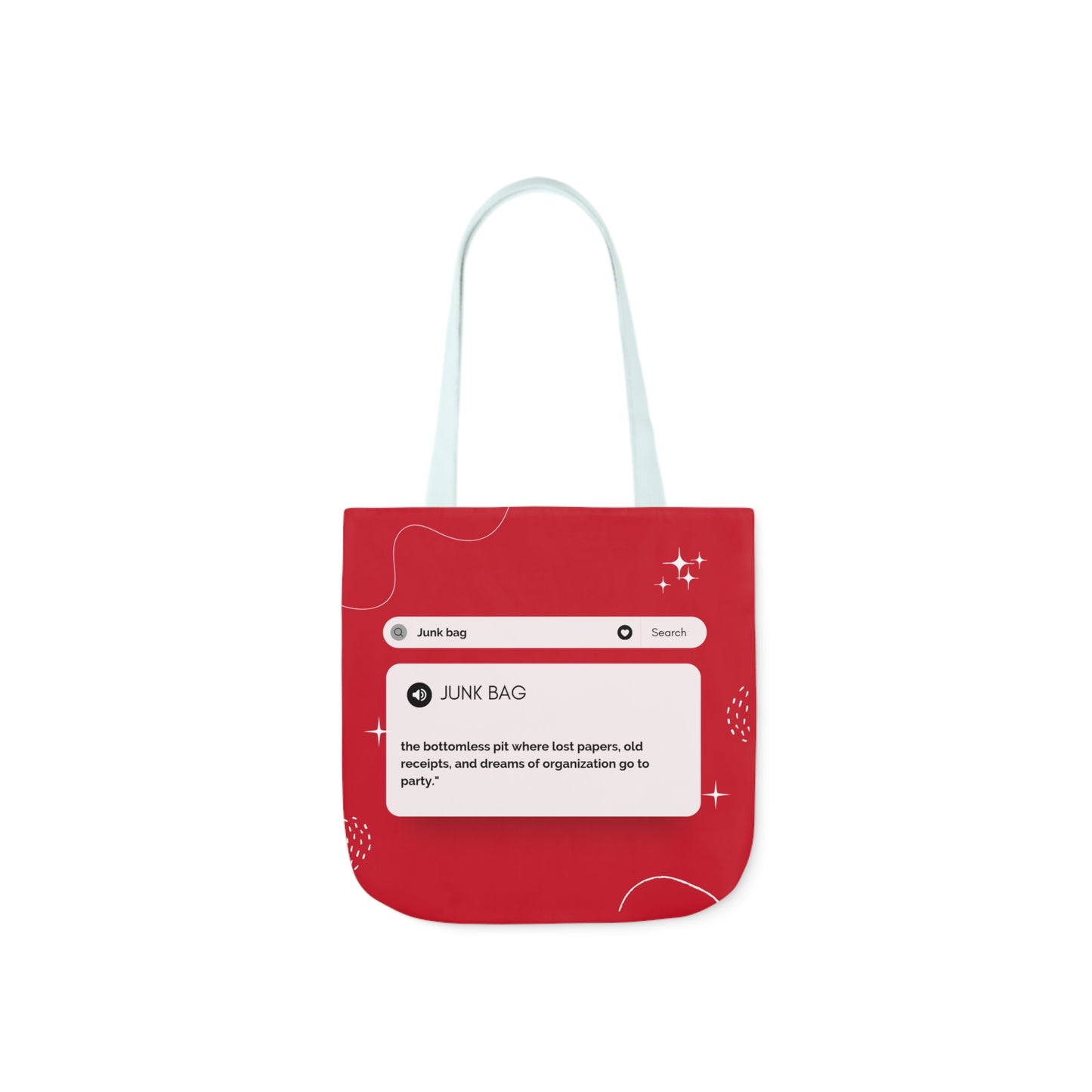 Canvas Tote Bag, 5-Color Straps