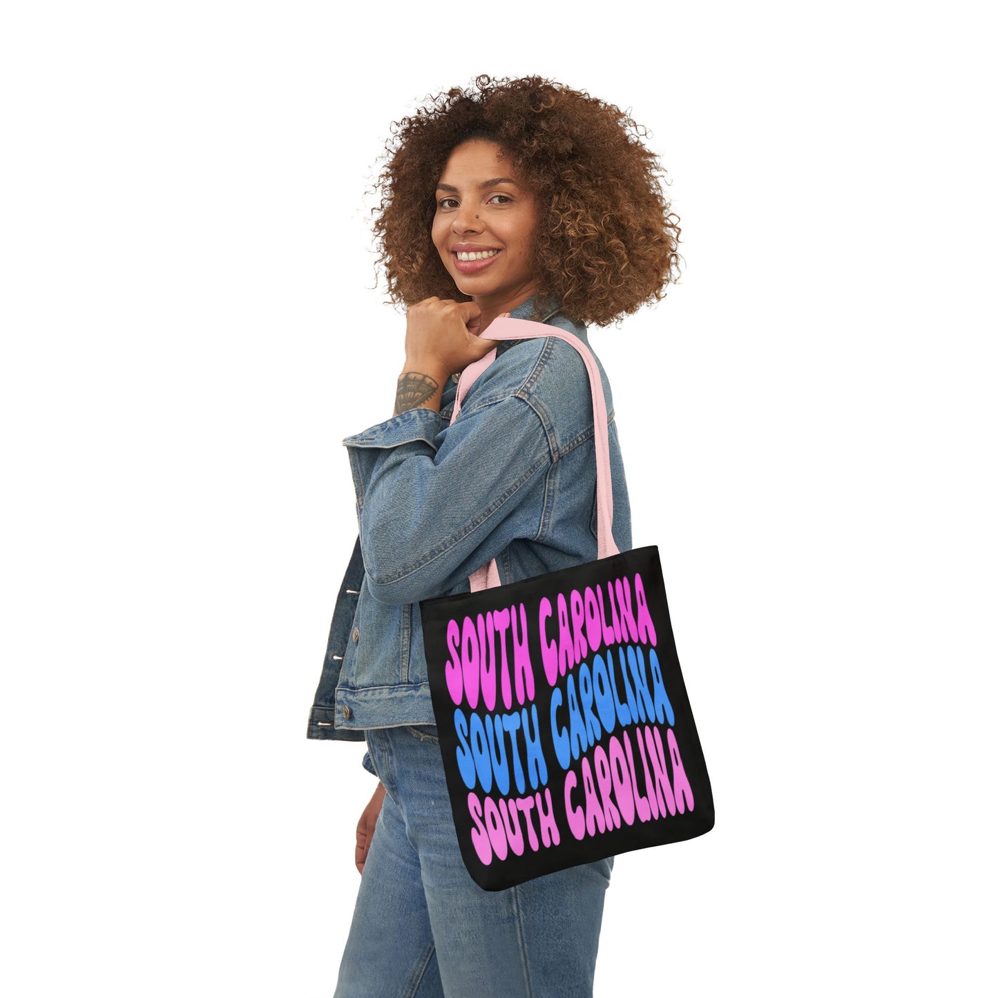 Canvas Tote Bag, South Carolina Theme