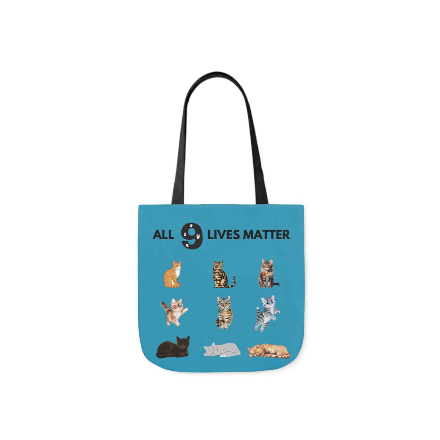 Cat Canvas Tote Bag
