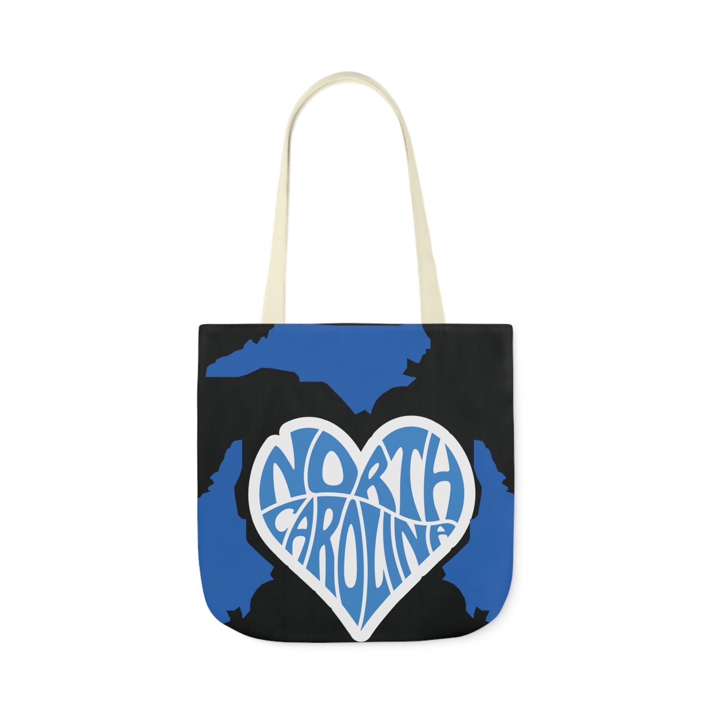Canvas Tote Bag, North Carolina Black