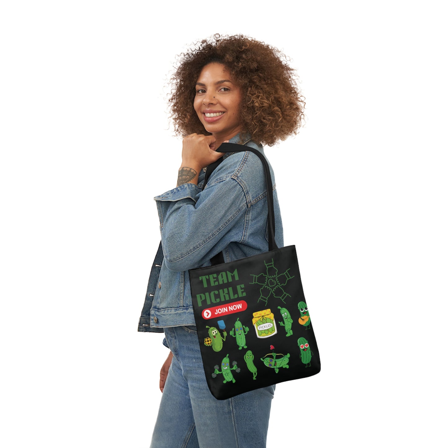 Turtle Canvas Tote Bag, 5-Color Straps