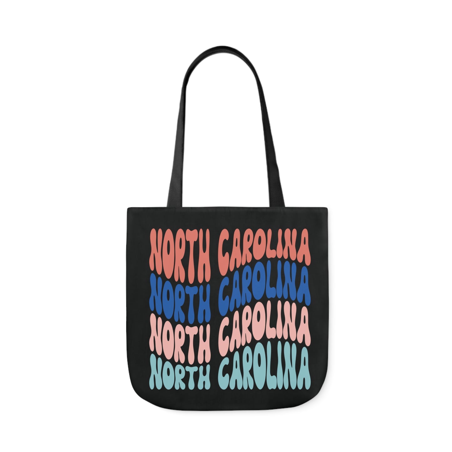 Canvas Tote Bag, North Carolina Black