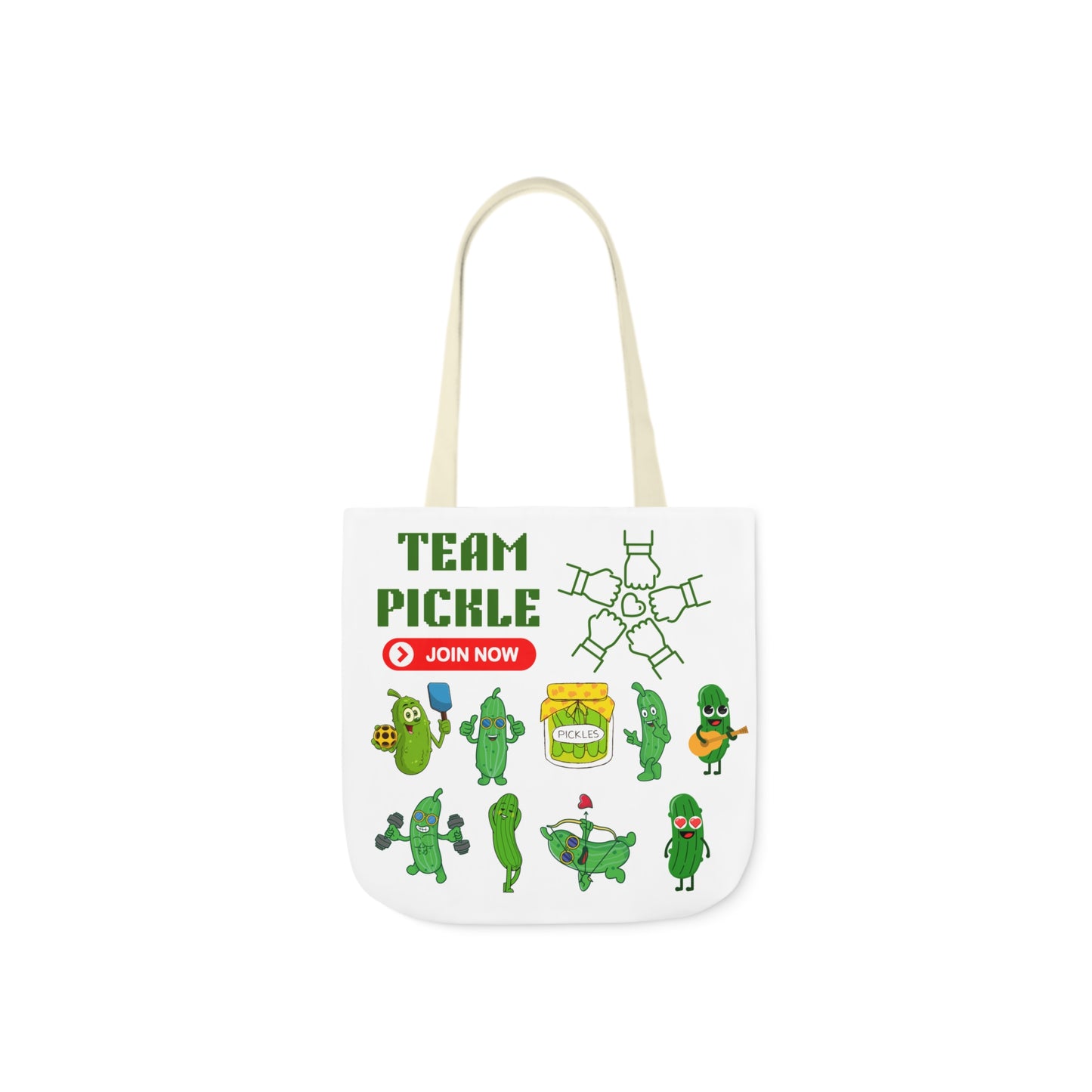 Turtle Canvas Tote Bag, 5-Color Straps