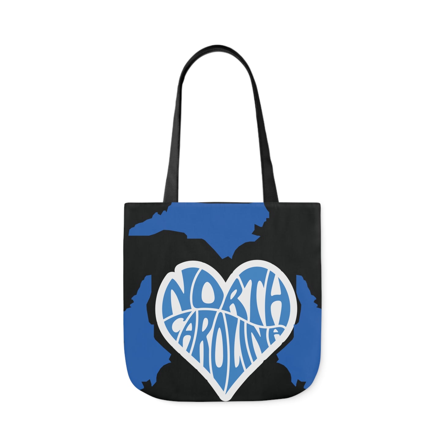 Canvas Tote Bag, North Carolina Black