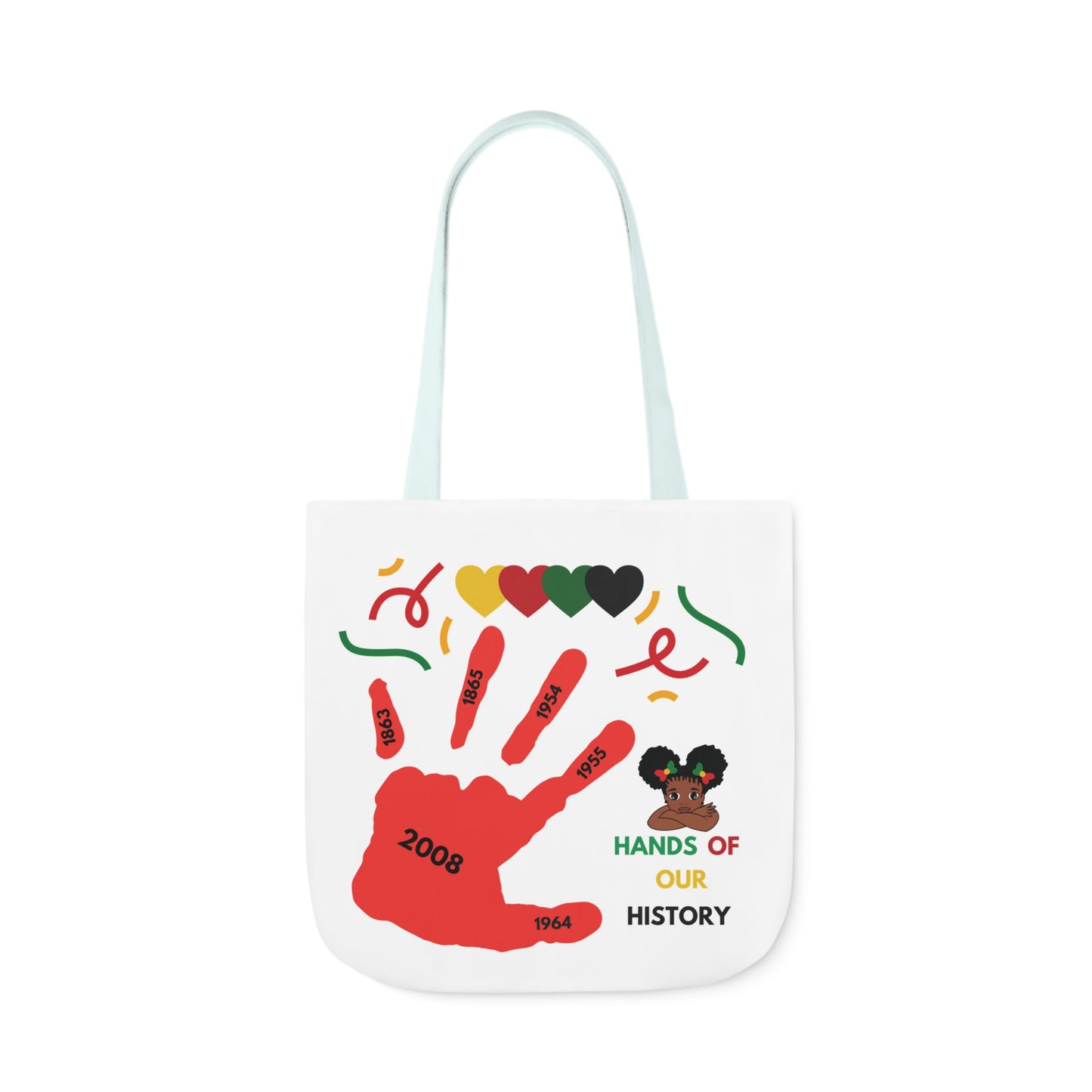 Black History Canvas Tote Bag