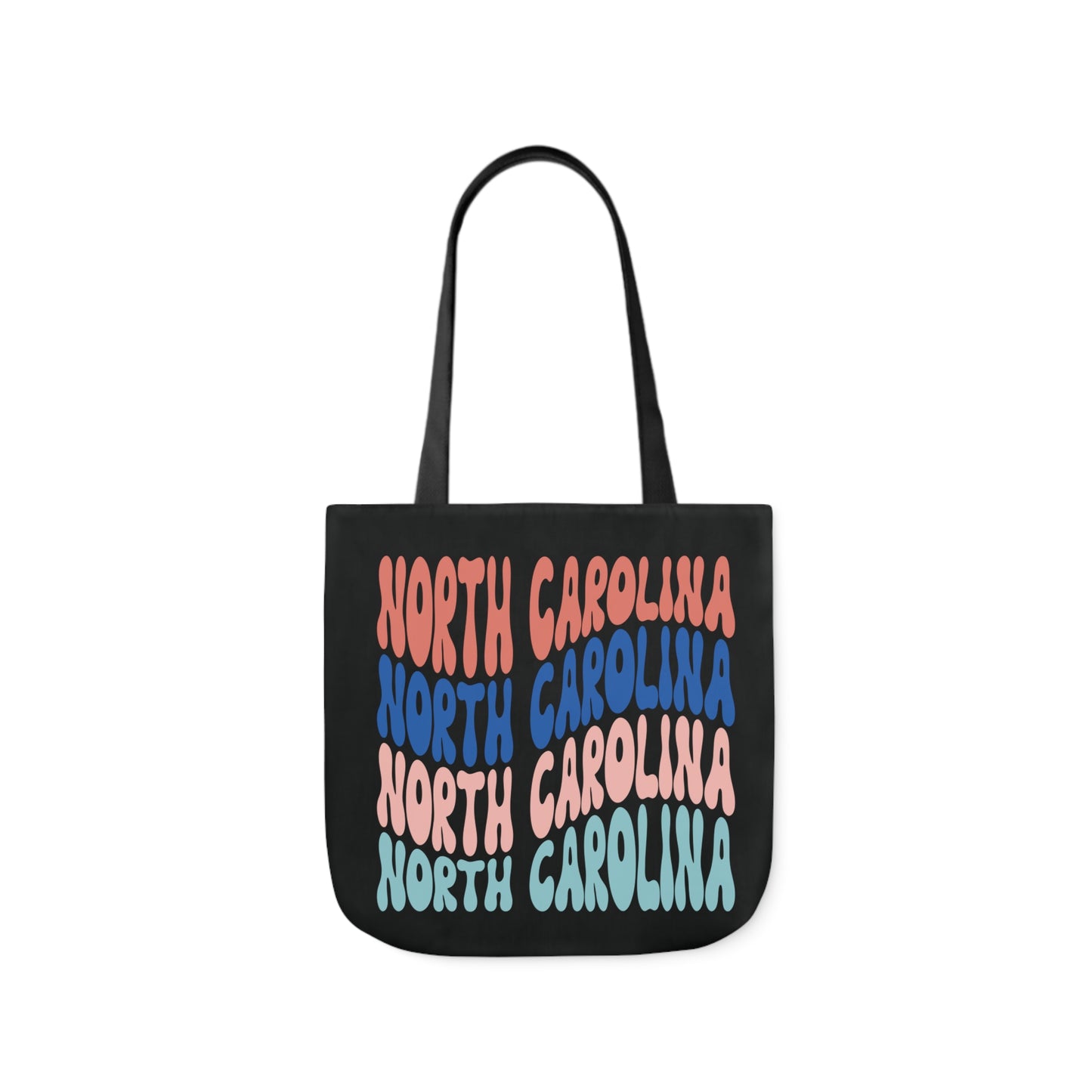 Canvas Tote Bag, North Carolina Black