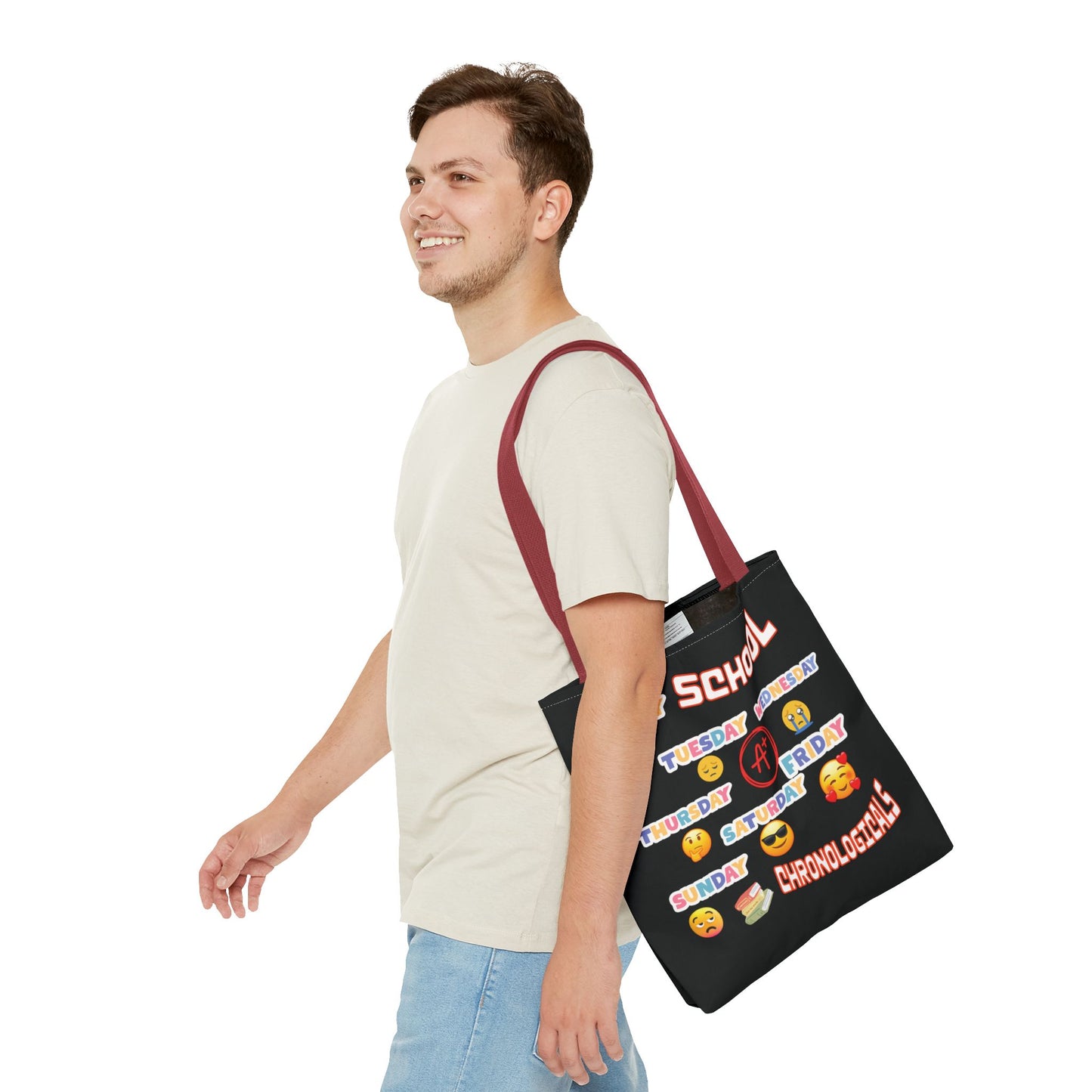 School Tote Bag (AOP)