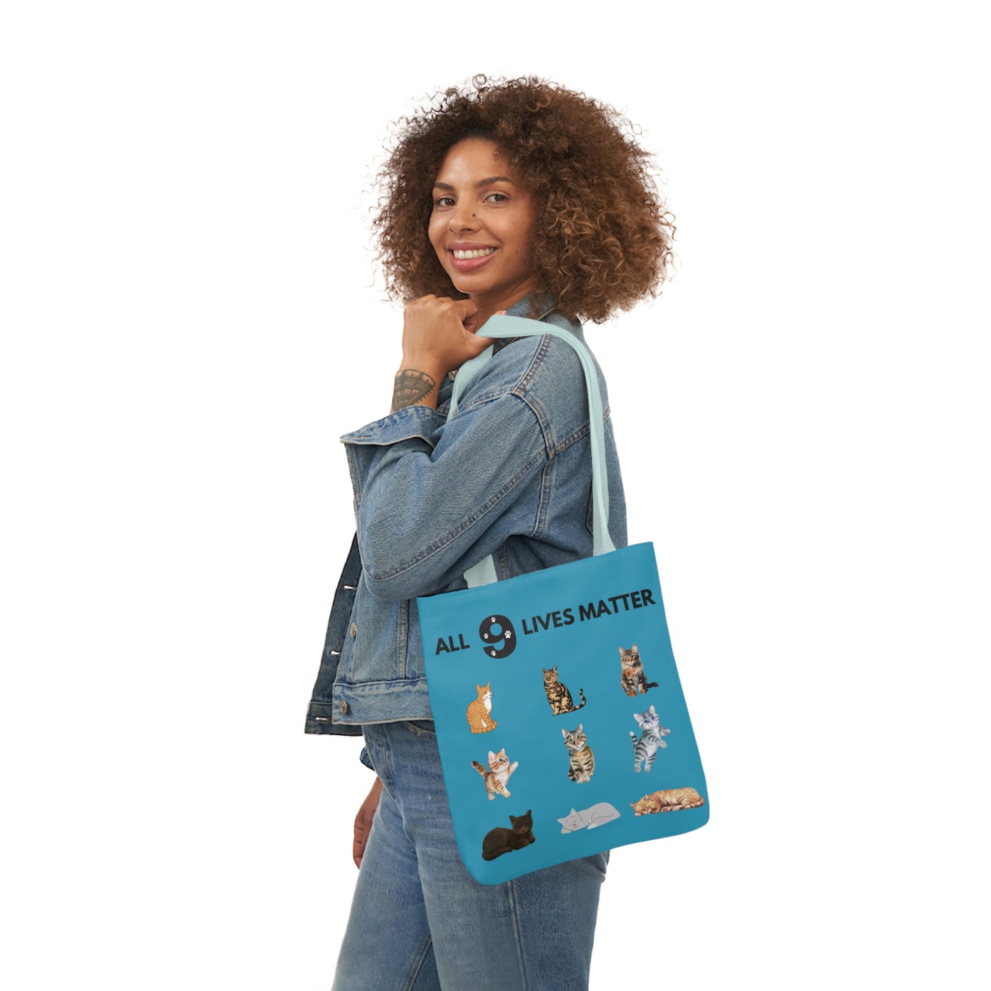 Cat Canvas Tote Bag