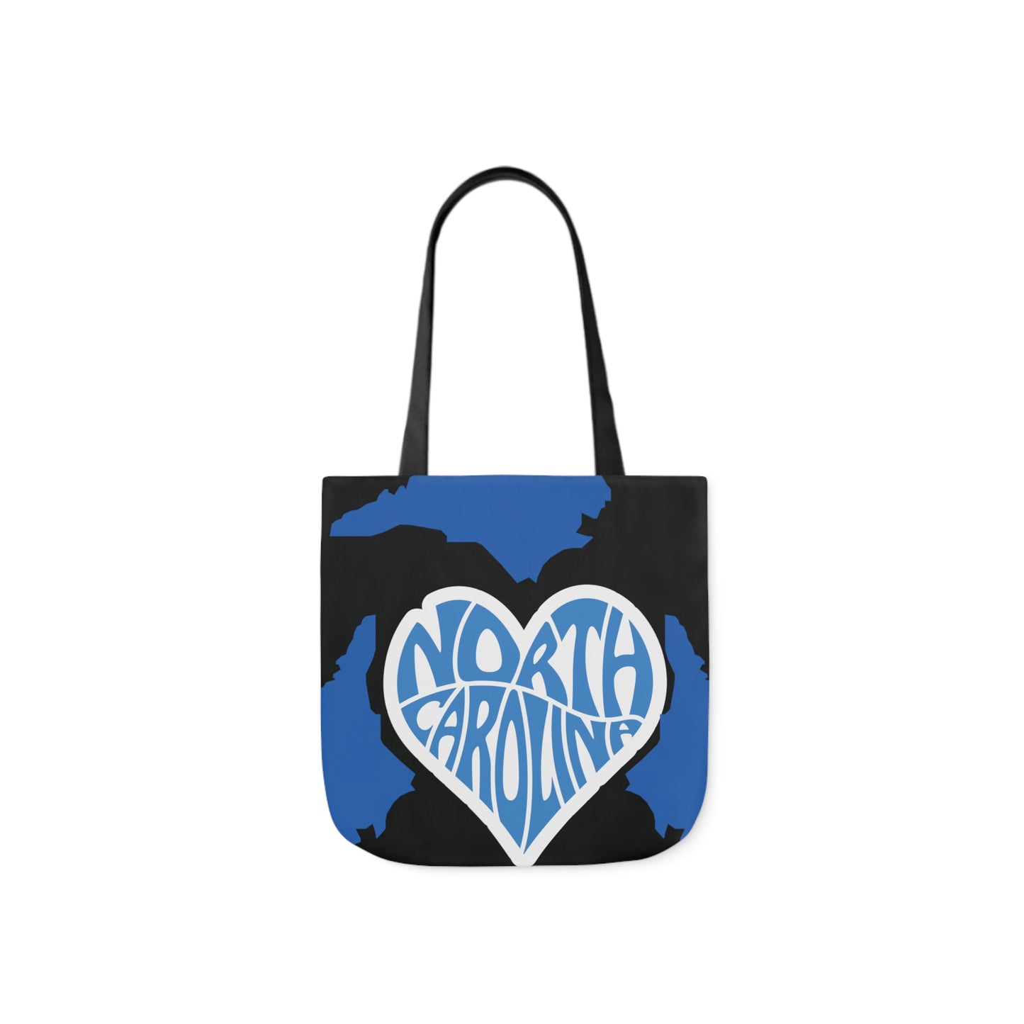 Canvas Tote Bag, North Carolina Black